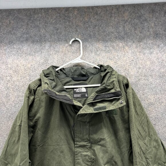 The North Face Jacket Men Extra Large Black Full Zip Polyester Outdoors Canvas - Picture 2 of 13